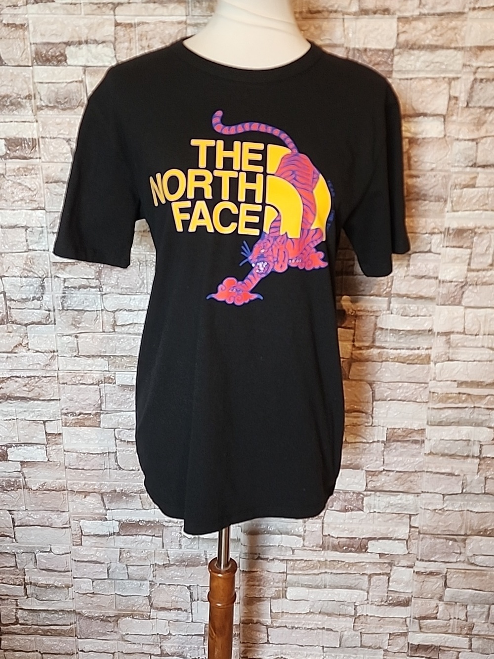 The North Face Year of the TIGER Graphic Logo Black T-Shirt